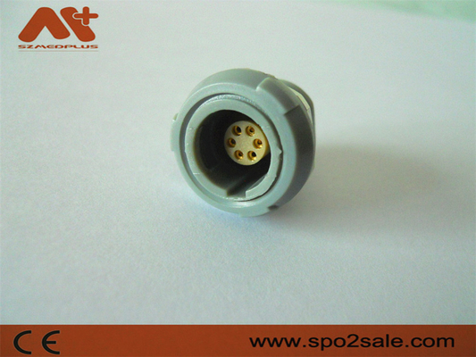 (G51M07-P06LFD0-0070) 1P পুশ 6 পিন একক খাঁজ প্লাস্টিক সকেট, প্লাস্টিক, ধূসর