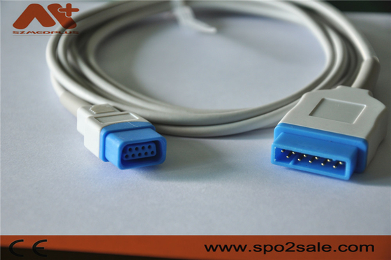 GE Trusignal সামঞ্জস্যপূর্ণ SpO2 অ্যাডাপ্টার কেবল - TS-G3
