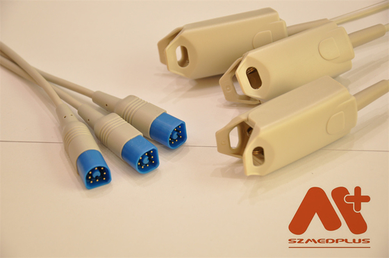 CFDA Philips M1196A অ্যাডাল্ট হসপিটাল ফিঙ্গার ক্লিপ ডাইরেক্ট কানেক্ট SpO2 সেন্সর