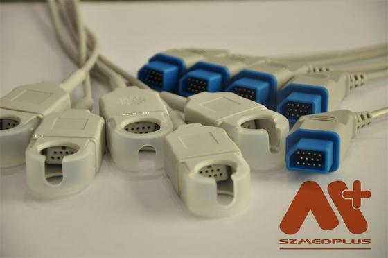 Nihon Kohden সামঞ্জস্যপূর্ণ SpO2 অ্যাডাপ্টার কেবল - JL-900P