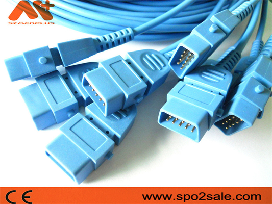 BCI Nellcor Spo2 এক্সটেনশন তারের CSI Siemens Spo2 ছাঁচ তার