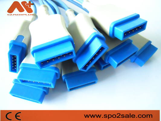 Marquette GE Spo2 কেবল ওহমেডা অক্সিম্যাক্স নেলকর Spo2 কেবল