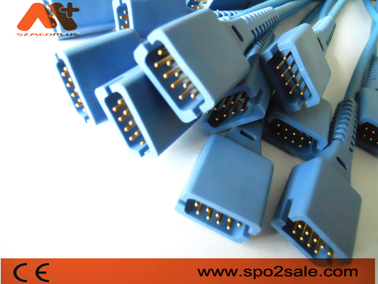 Datacope রোগীর মনিটর আনুষাঙ্গিক Nonin MEK Spo2 ছাঁচ তারের