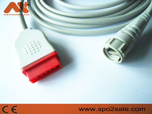 Spacelabs অ সংযোগকারী Mindray Ibp কেবল বায়োলাইট আর্গন IBP কেবল