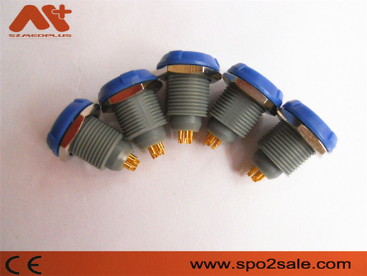 (G51M07-P05LJG0-0060) 1P পুশ 5 পিন একক খাঁজ প্লাস্টিক সকেট, প্লাস্টিক, নীল