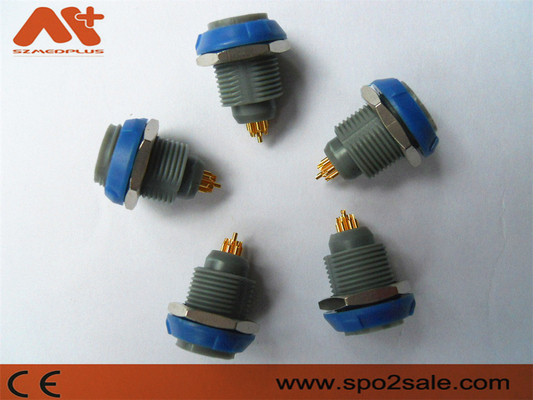 (G51M07-P05LJG0-0060) 1P পুশ 5 পিন একক খাঁজ প্লাস্টিক সকেট, প্লাস্টিক, নীল