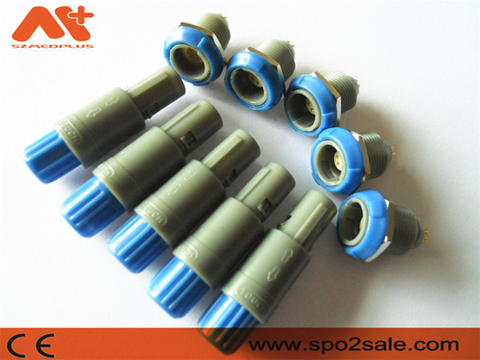 (G51M07-P05LJG0-0060) 1P পুশ 5 পিন একক খাঁজ প্লাস্টিক সকেট, প্লাস্টিক, নীল