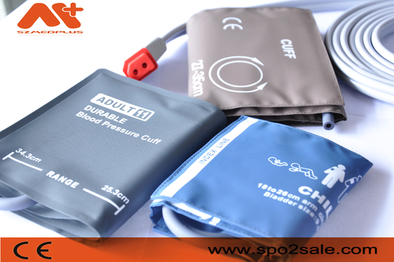 NIBP কাফের জন্য রোগীর ফিলিপস M1597C হোস 989803166861 মনো প্লাগ