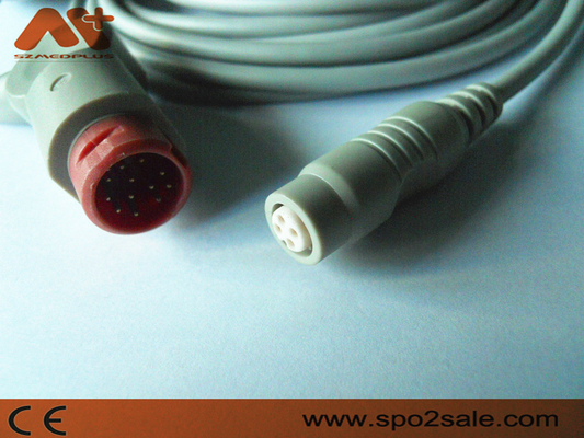 3.5M Philips থেকে B.Braun IBP কেবল - M1634A গ্রে HP 12 পিন