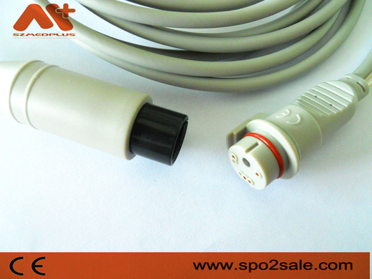 AAMI 6 Pin Mindray IBP Cable 001C-30-70758 BD IBP কেবল