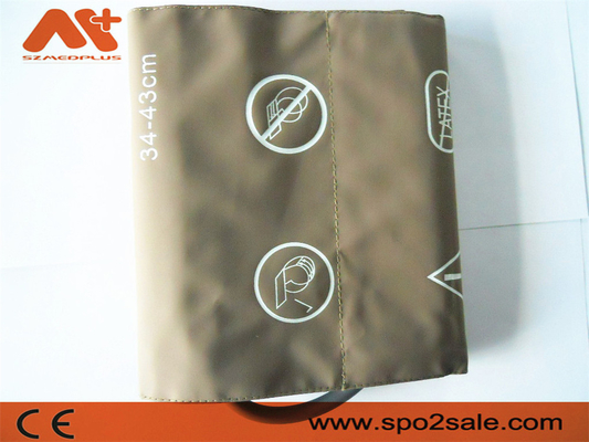 NIBP প্রাপ্তবয়স্ক রক্তচাপ কাফ PU Philips M1575A একক পায়ের পাতার মোজাবিশেষ