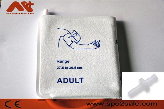 নিষ্পত্তিযোগ্য NIBP কাফ - M4575B প্রাপ্তবয়স্ক একক টিউব 27.5 - 36.5 সেমি
