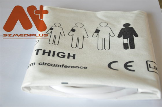 Critikon NIBP Cuff 2406 Adult Thigh Blood Pressure Cuff Dual Tube 45 - 56 সেমি