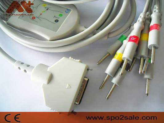 ফুকুদা ডেনশি ইসিজি কর্ডস CP-104L রোগীর মনিটর কেবল দিন 3.0