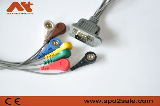 7 লিড হোল্টার Dms 300 3a AHA DMS-20200213 রোগীর মনিটরের জন্য