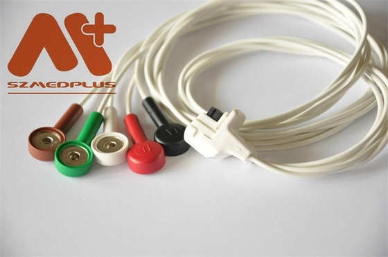 Mortara H3+ 5 Lead Holter Cable 9293-036-62 Mortara Ecg Holter