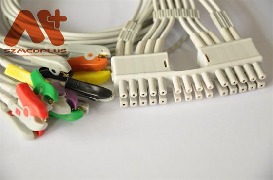 Mortara Burdick 10 Lead Ecg Cable 9293-047-60 AHA ব্যবহৃত EKG মেশিন