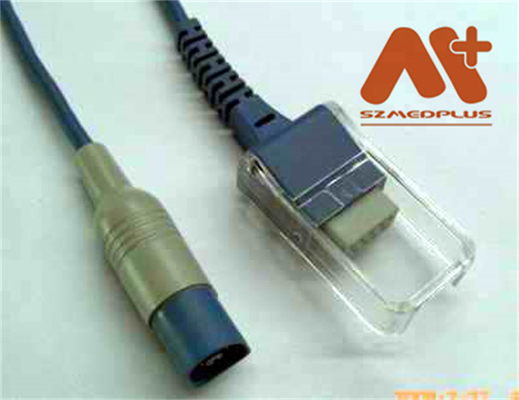 পালস অক্সিমিটারের জন্য 8পিন থেকে DB9 Philips Spo2 এক্সটেনশন Philips M1943A