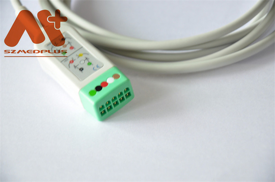 ডেটাস্কোপ সামঞ্জস্যপূর্ণ Mindray ECG ট্রাঙ্ক কেবল 2.5M 0012-00-1745-01