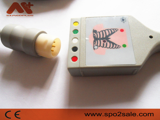 ফিলিপস সামঞ্জস্যপূর্ণ 5 লিড ECG ট্রাঙ্ক কেবল - M1610A