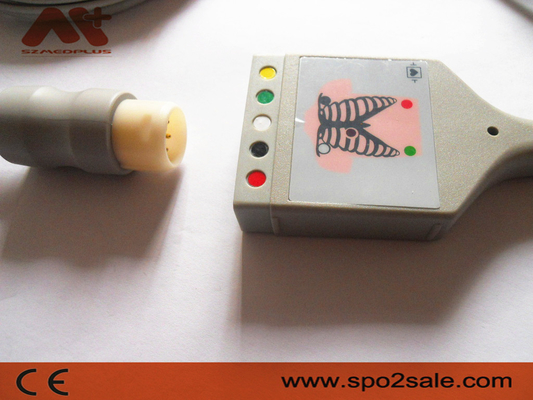 ফিলিপস সামঞ্জস্যপূর্ণ 5 লিড ECG ট্রাঙ্ক কেবল - M1610A