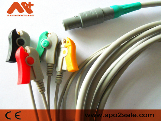 Petas 165R, 260R, 300, K-250, KMA160R সামঞ্জস্যপূর্ণ ডাইরেক্ট-কানেক্ট ইসিজি কেবল