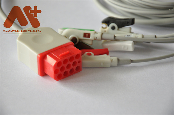 Bionet BM5 সামঞ্জস্যপূর্ণ 5 লিড ডাইরেক্ট-কানেক্ট ইসিজি কেবল