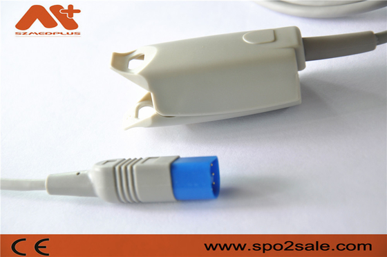 CFDA Philips M1196A অ্যাডাল্ট হসপিটাল ফিঙ্গার ক্লিপ ডাইরেক্ট কানেক্ট SpO2 সেন্সর