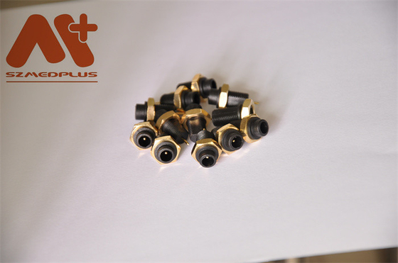 সামঞ্জস্যপূর্ণ Din 1.5mm রাউন্ড ECG সকেট Spo2 সংযোগকারী লাল সবুজ কালো