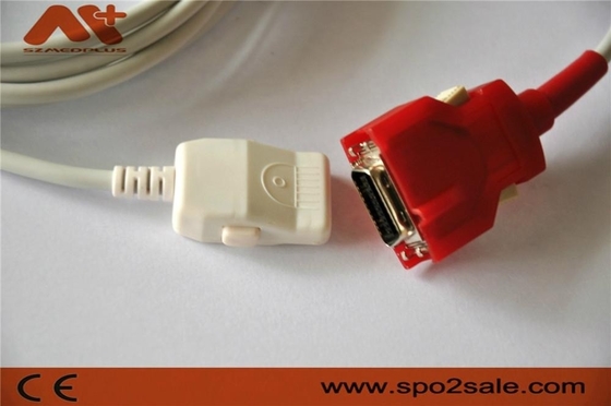 2.4M 20Pin Spo2 অ্যাডাপ্টার ক্যাবল লাল PC-04 (2058) PC-08 (2059) PC-12 (2060)