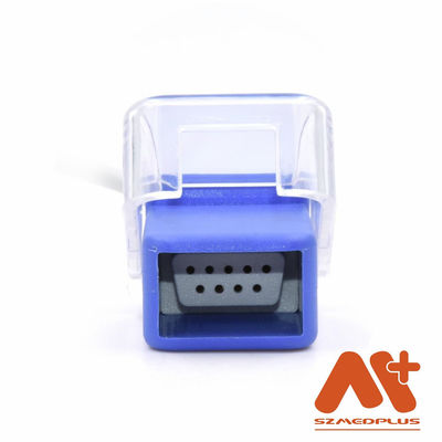 Oximax 8Pin থেকে DB9 SpO2 অ্যাডাপ্টার কেবল ফিলিপস M1943NL মেডিকেল TPU